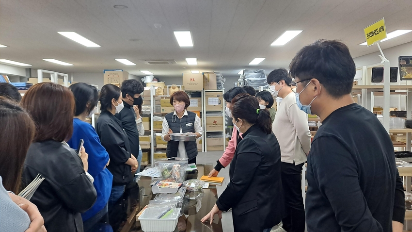 광산경제활력대학 현장학습(내가 만들 밀키트 최적의 포장재를 찾아라)