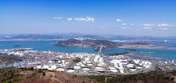 여수산단 전경