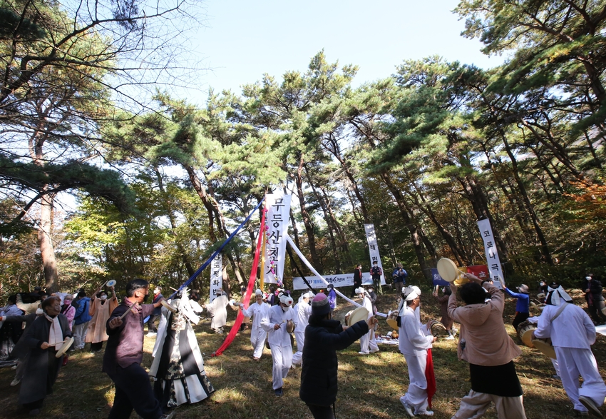 2021년 무등산 천제 사진