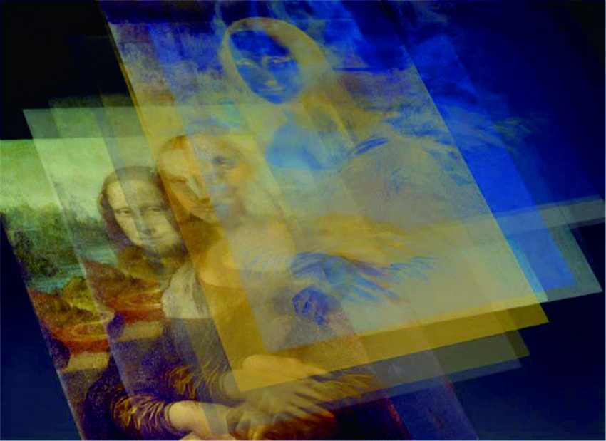 <모나리자와 마주하다 En tête à tête avec la Joconde(Mona Lisa: Beyond the Glass)>, 2019, 8min, HMD VR체험