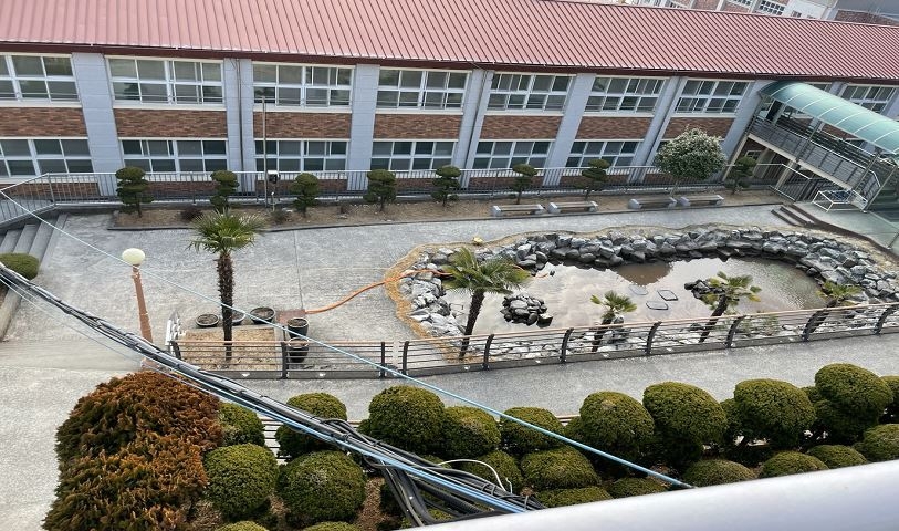 본관동 보수 공사 장소