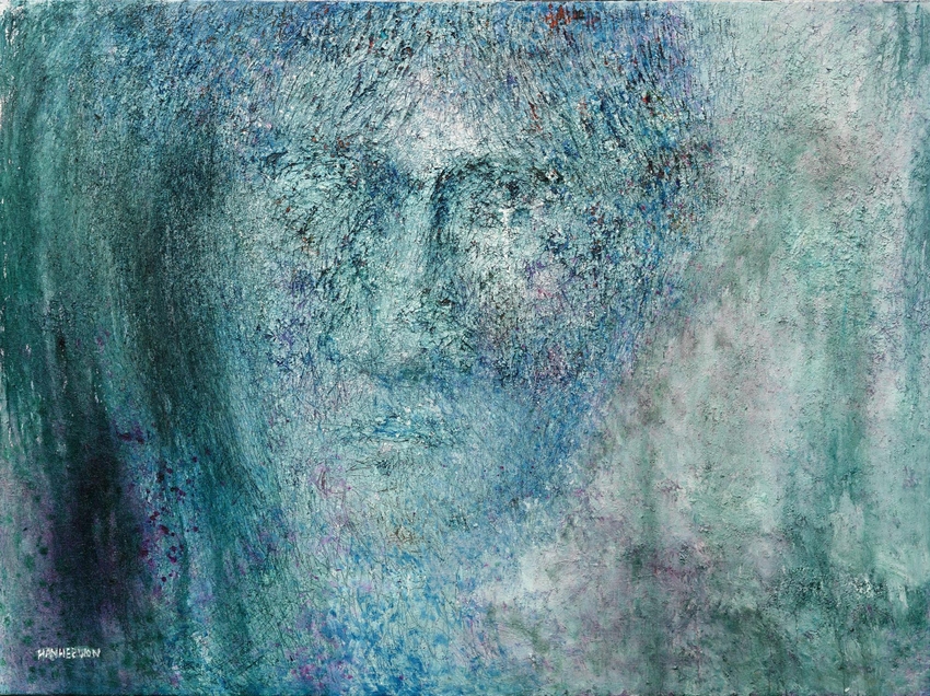 존재의 초상, 2023, 캔버스에 유채, 193.9×259.1cm 