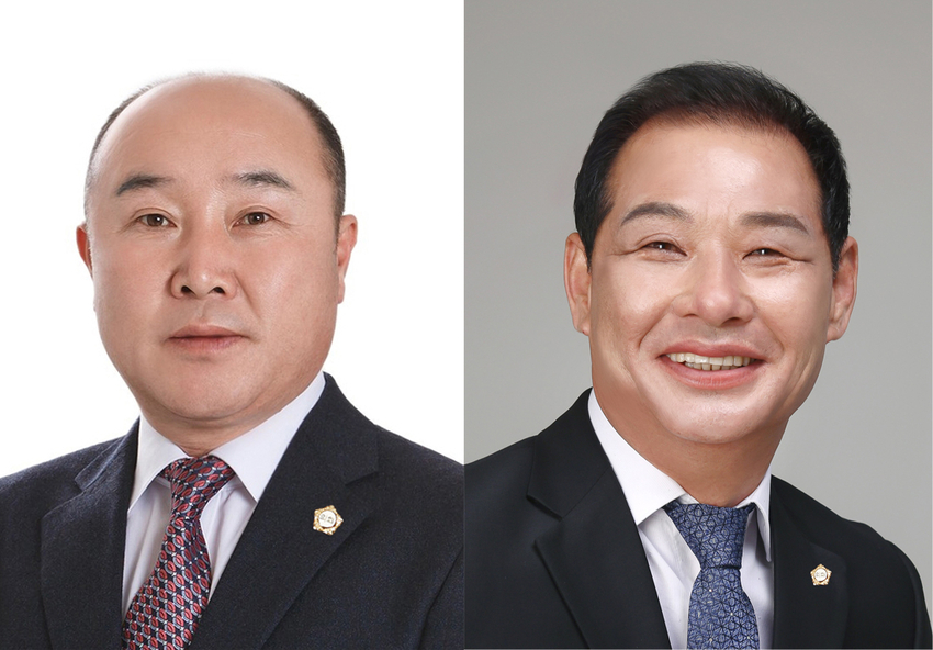 (왼쪽부터) 이성옥, 김영환 의원