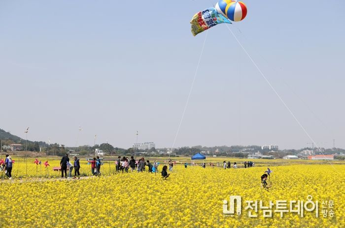 “100만평 유채꽃 향연, 영암을 물들이다” 제3회 영암 월출산 경관단지 유채꽃 축제 오는 14일 개막
