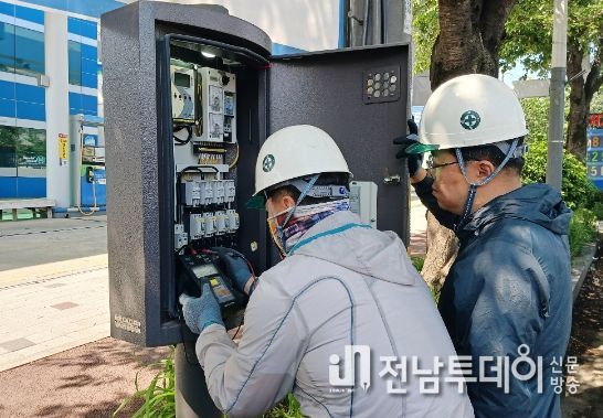 광주 서구, 여름철 우기 대비 도로조명시설 안전점검 실시
