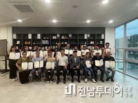 순천시, (재)남해안권발효식품산업지원센터 민간자격증 교육과정 성료
