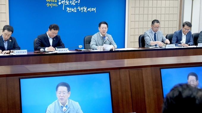 김영록 지사, “국정과제 채택·국고확보 발빠르게 대응해야”