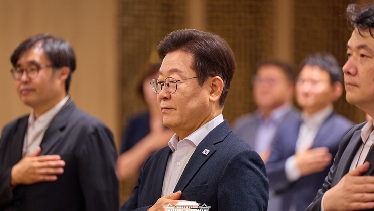 李대통령, 독립유공자 후손 초청 오찬 “국가 위한 희생 예우 높게”