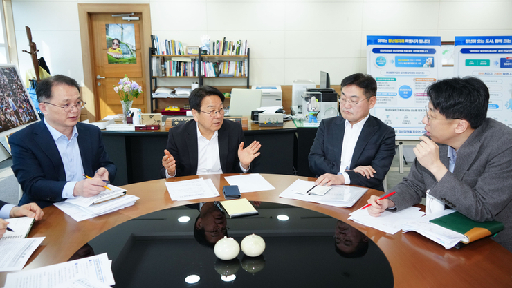 광주광역시, 통합실무단·실국장 ‘통합행정’ 상황 점검