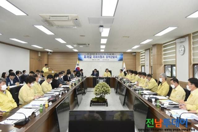 진도군 정책간담회 전경-진도군 사진자료 제공