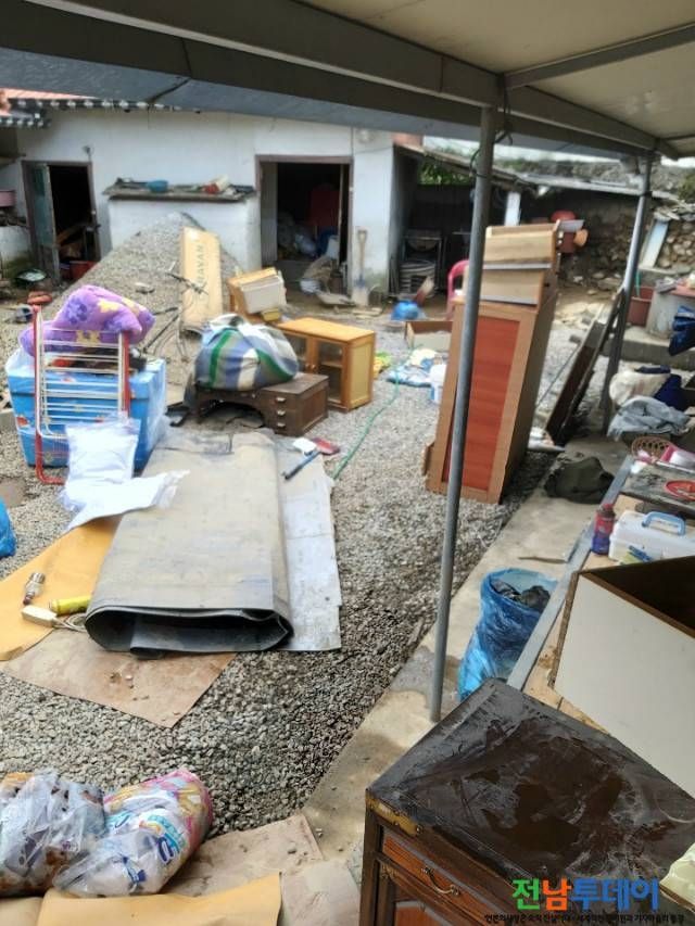 순천한끼나눔봉사회 / 구례 곡성 수해현장 봉사