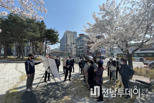 학동삼거리 현장점검