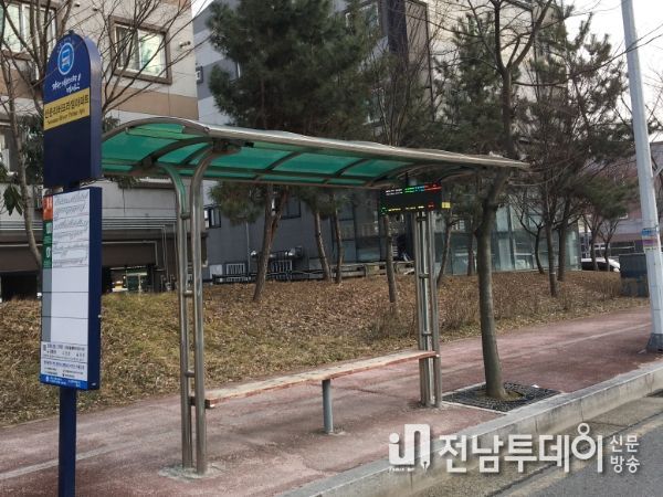 정비사업 대상 버스승강장