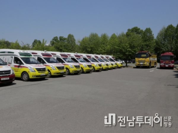 광주광역시 소방, 파라과이에 소방차량 무상 지원