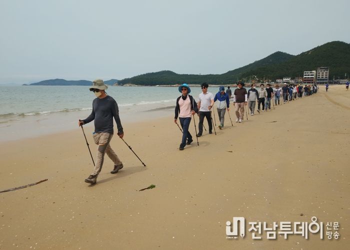 전남 시군 격무 부서 공무원, 완도에서 해양치유로 힐링