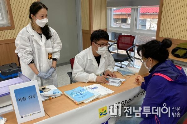 전남해양수산과학원, 섬 양식생물 이동진료