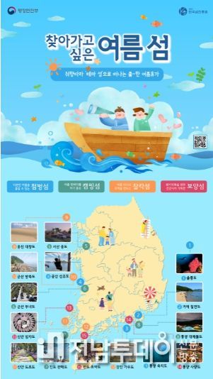 ‘찾아가고 싶은 여름섬’ 15선에 전남 5곳