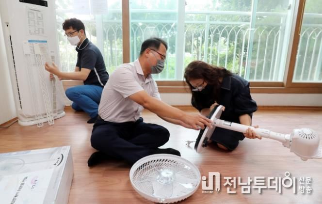 광산구, 폭염 대비 취약계층 밀착 돌봄‧나눔 강화