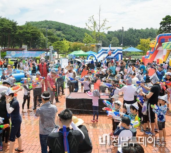 제4회 순천조례호수공원 물총축제 개최