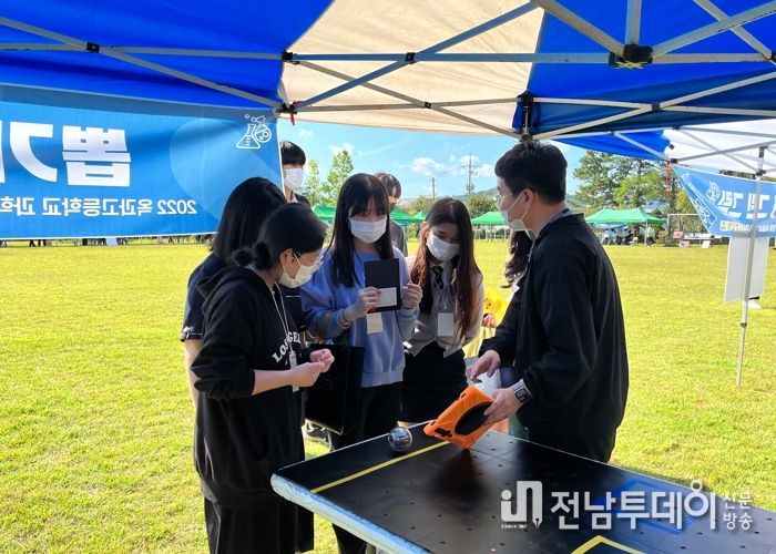 곡성군미래교육재단, 옥과고 과학∙문화 어울림 '머신러닝, 로봇 부스'운영