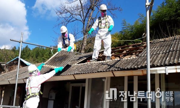 순천시, 노후 슬레이트 철거 지원사업으로 슬레이트 손쉽게 철거하세요!