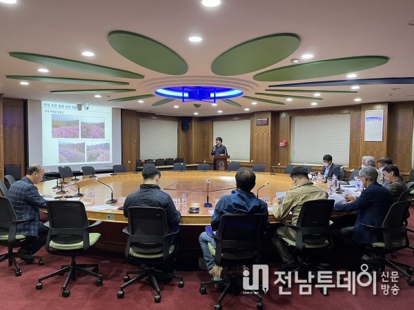 착수보고회 : 21일 화순군청에서 열린 착수보고회 모습.