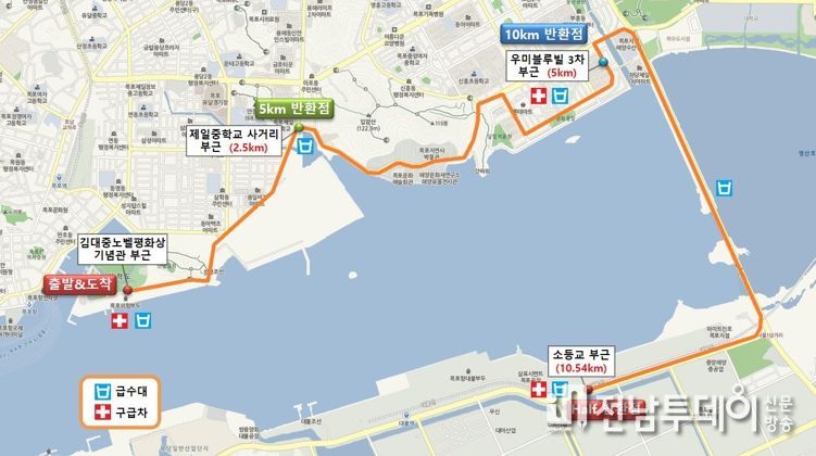 목포시, 제4회 김대중마라톤대회 개최