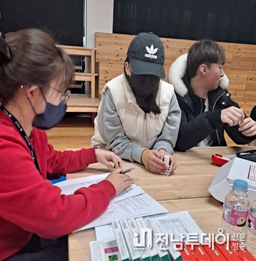 곡성군, 학교로 찾아가는 이동 금연 상담 실시