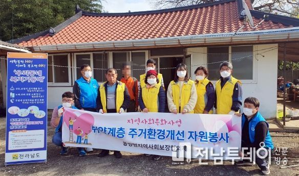 나주 동강면, 저장강박증 홀몸 노인 가구 집 청소 구슬땀