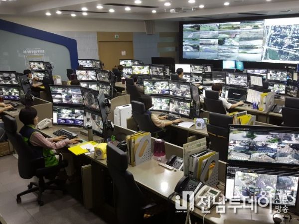 ‘잠들지 않는 감시자’ 광주시 CCTV통합관제센터