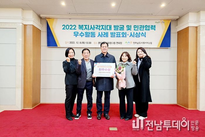 여수시 중앙동, 복지사각지대 발굴 및 민관협력 공모전 ‘최우수상’ 쾌거
