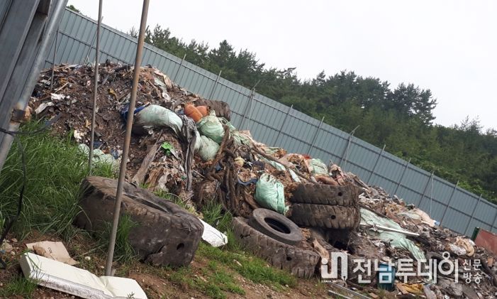 신안군, 사업장폐기물 불법투기자 끝까지 추적