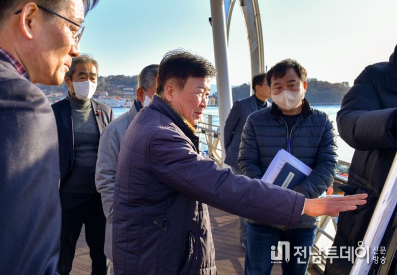 정기명 여수시장, 주요 시책사업 현장 방문…추진상황 점검