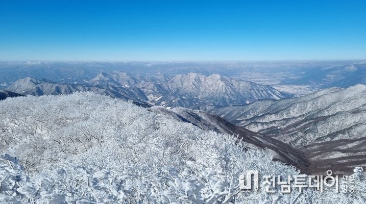 광양시, 환상적인 겨울 백운산 눈꽃여행 떠나 볼까?