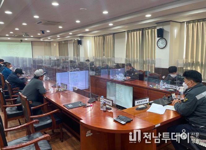 완도해양경찰서, 낚시어선 현장소통 간담회 개최