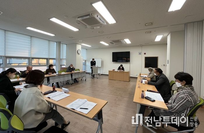 광양노인복지관, 2022년 제4회 운영위원회 개최