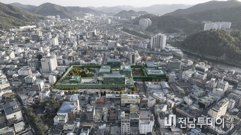 순천시, 신청사건립 시설공사 조달청 입찰절차 진행