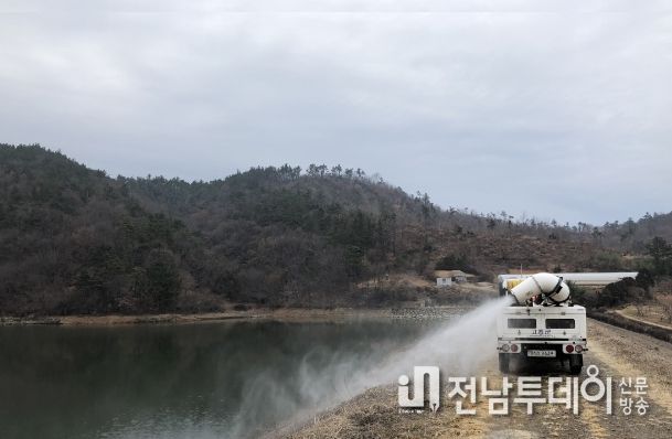 고흥군, 설 연휴 고병원성 AI 확산 차단방역에 총력 대응