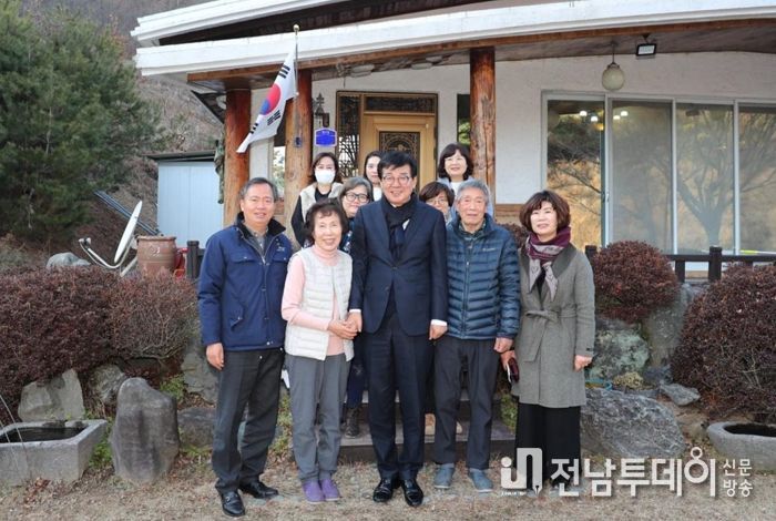 장흥군, ‘광복회’ 독립유공자 후손 위문
