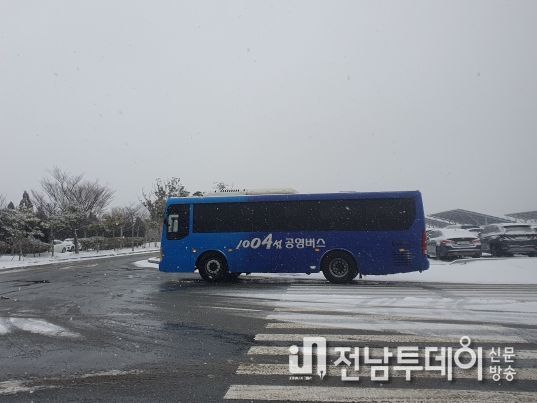 신안∼목포역∼버스터미널 간 광역버스 임시 운행!!