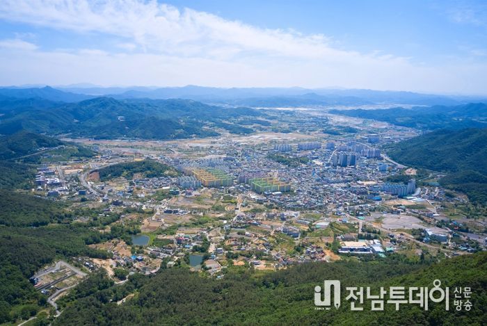 화순읍 전경
