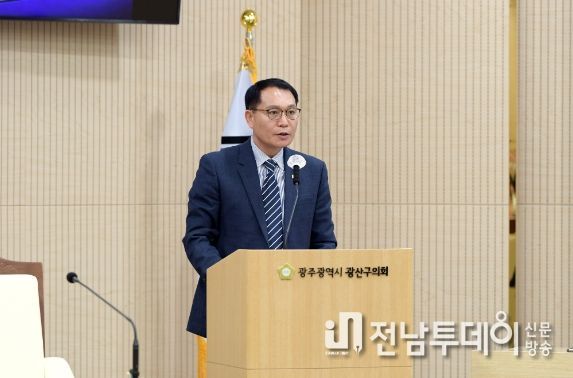 김영선 광산구의원이 6일 제277회 임시회 제2차 본회의에서 5분 자유발언에 나섰다.