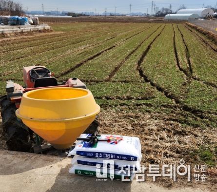 장성군, 월동작물 현장기술지원단 운영… 고품질 농산물 생산 ‘앞장’