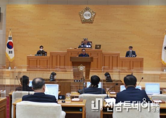 신안군의회 제309회 임시회 폐회