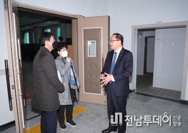 강병삼 제주시장, 제주시 공공청소년수련시설 현장점검