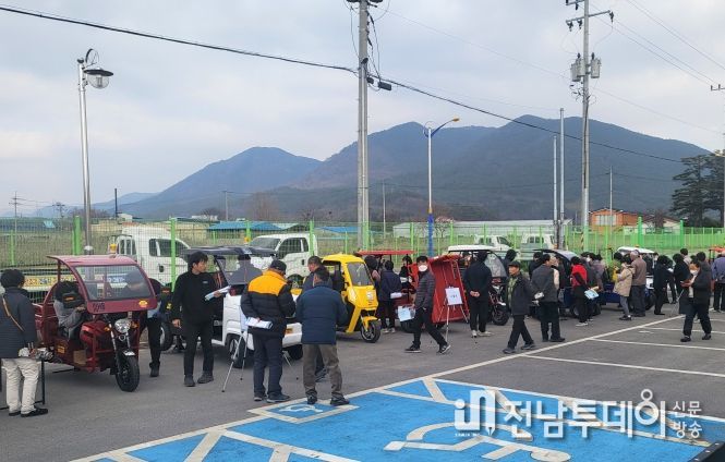 장성군, 전남 최초 소형전기운반차 지원사업 품평회 ‘호평’