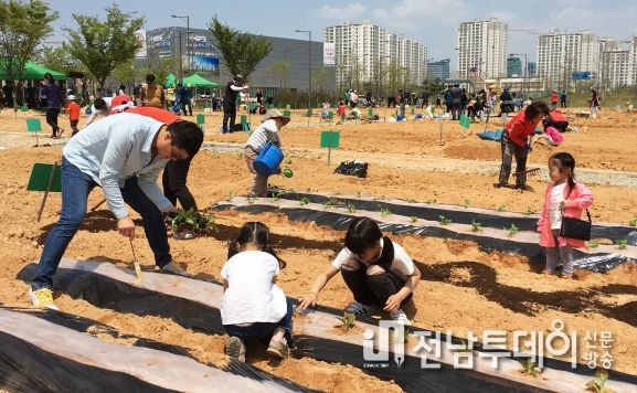 ‘도심 속 농심 놀이터’ 나주시, 공영텃밭 3월 20일까지 분양 신청