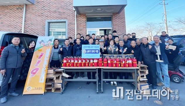 나주 다시면, 소방 협력 ‘안전한 마을 만들기’ 호응