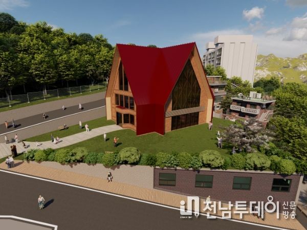 우체국 조감도