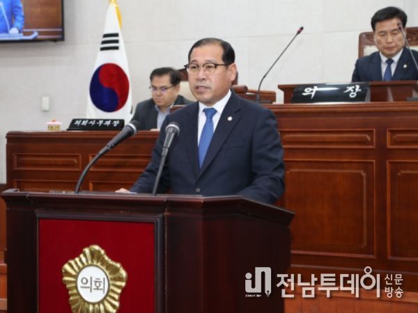 장흥군의회 김재승 의원, ‘공공형 계절근로 사업’ 도입 촉구